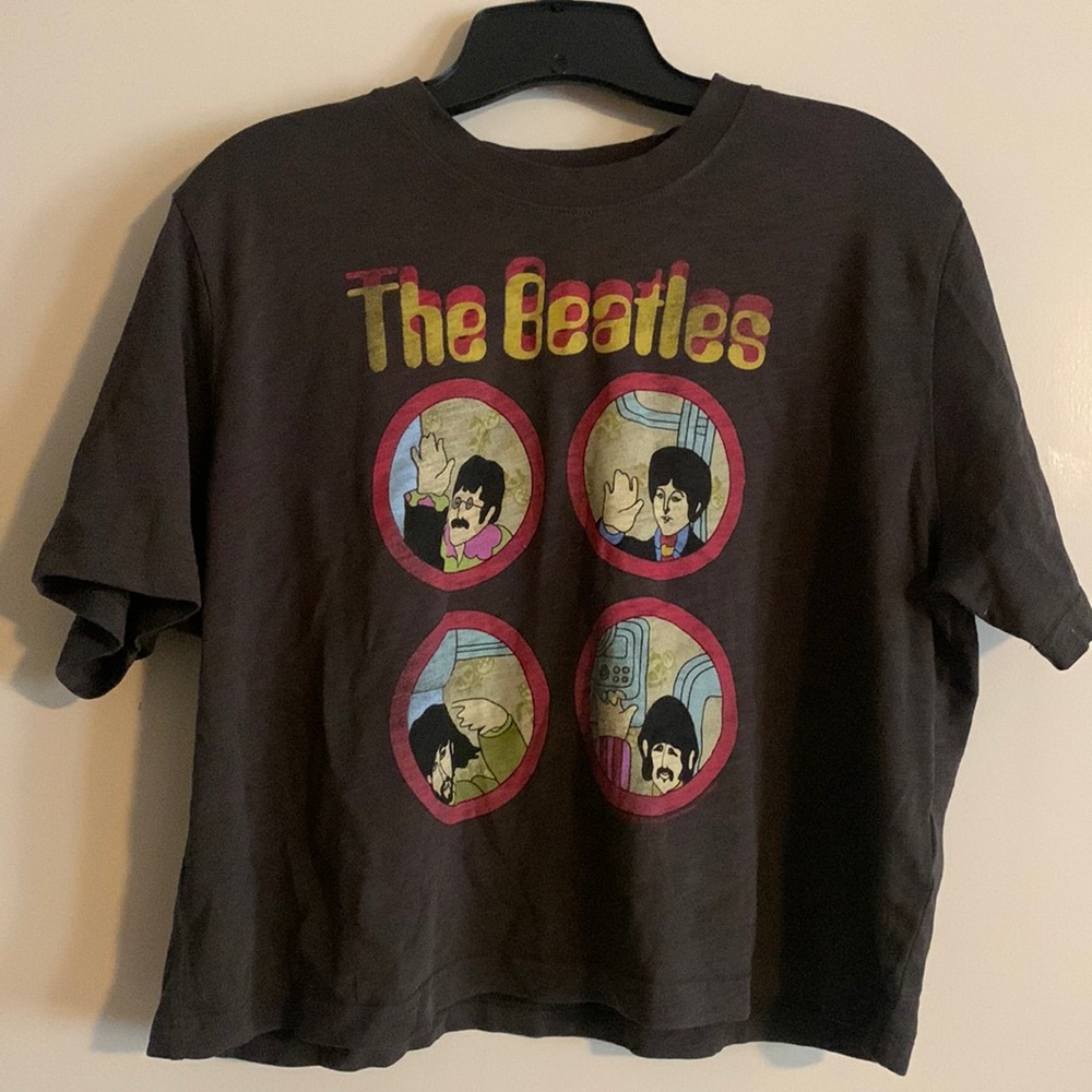 Junk Food Beatles Crop Tee